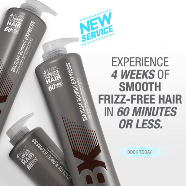 Experience 4 weeks of smooth frizz-free hair in 60-minutes or less
